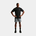 Unlimited Dri Fit 7" Unlined Versatile Mens Shorts (Smoke Grey/Black/Smoke Grey)