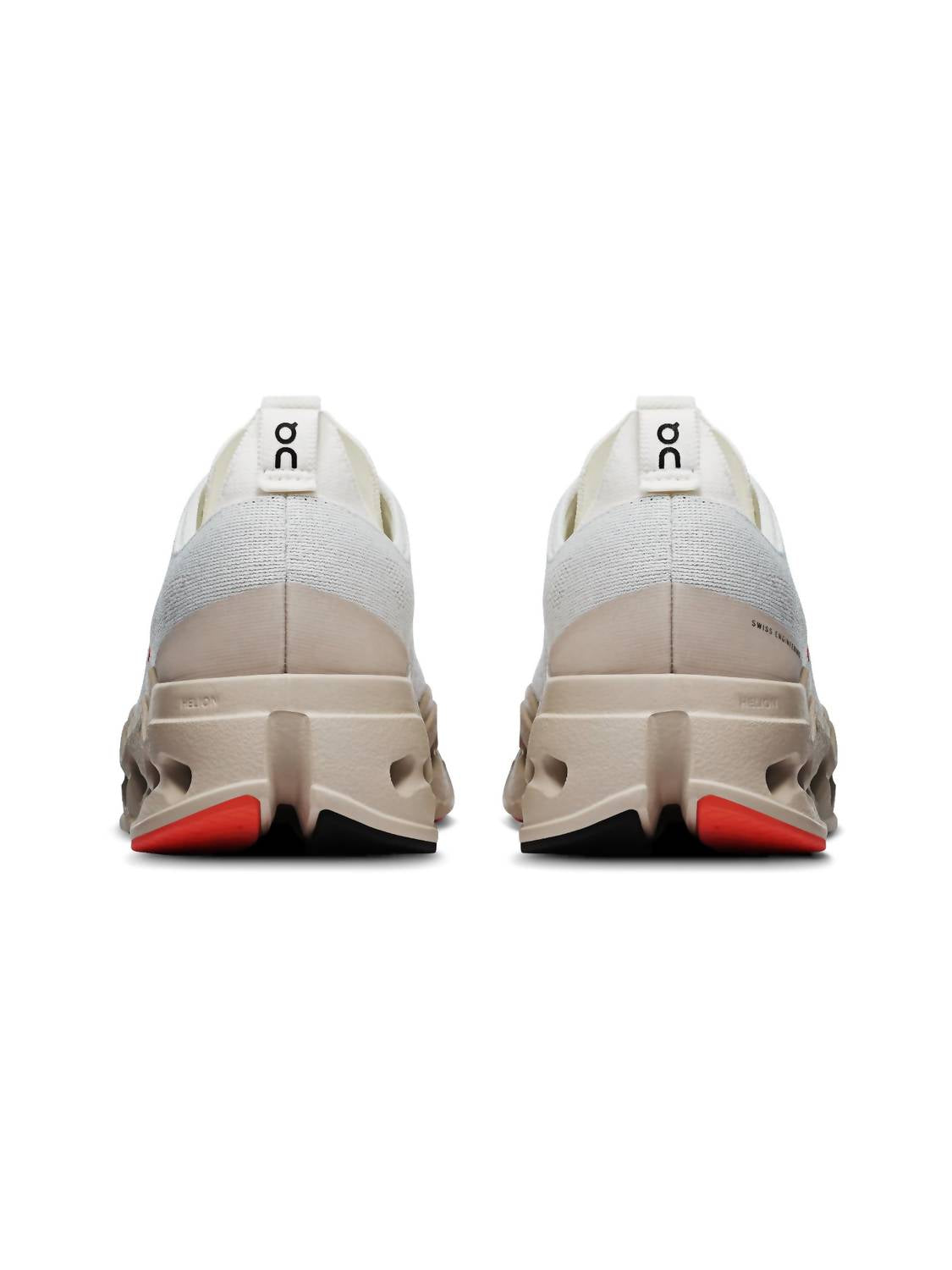 Women's Cloudsurfer Max Running Shoes In Ivory/salmon
