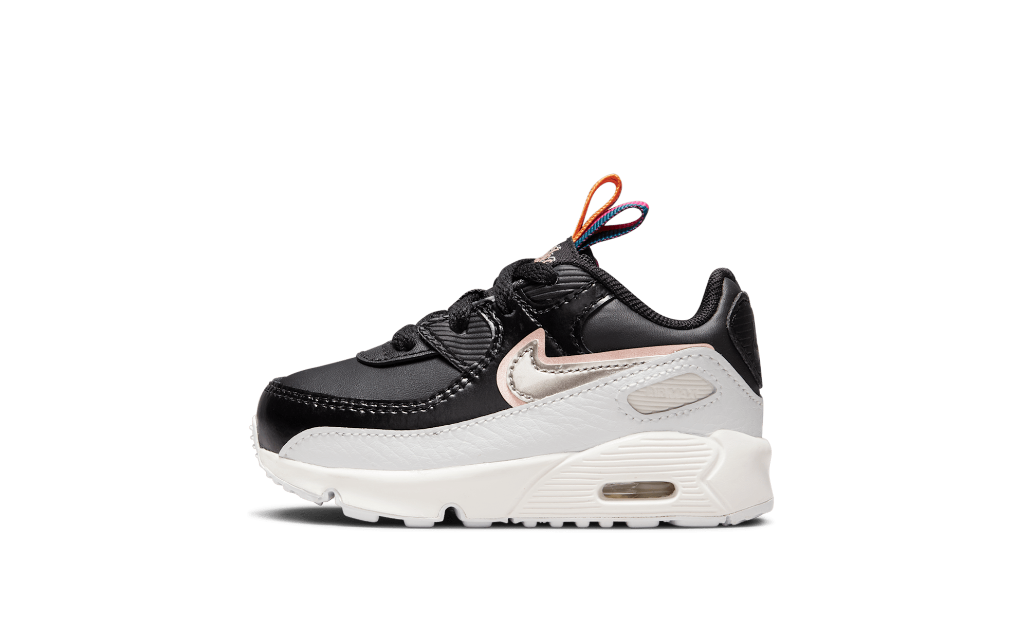 Air Max 90 Leather SE TD "Off Noir Metallic Pewter" DJ0416 001