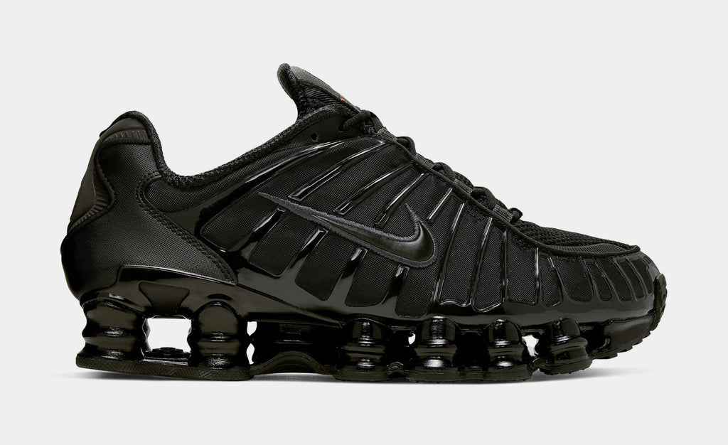 Shox TL Mens Running Shoes (Black/Metallic Hematite/Max Orange/Black)