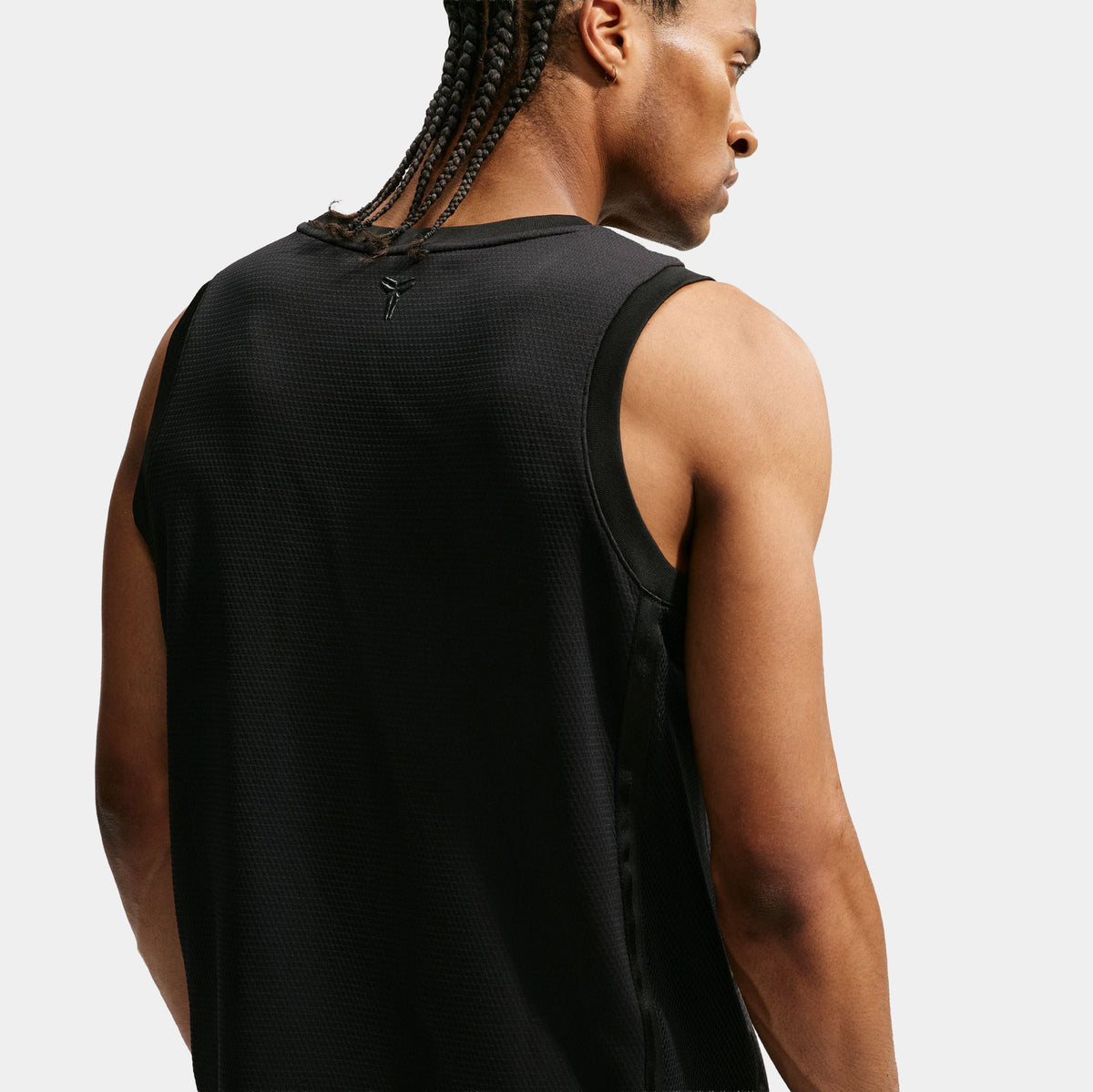Kobe Basketball Mens Tank Top (Black/Metallic Gold)