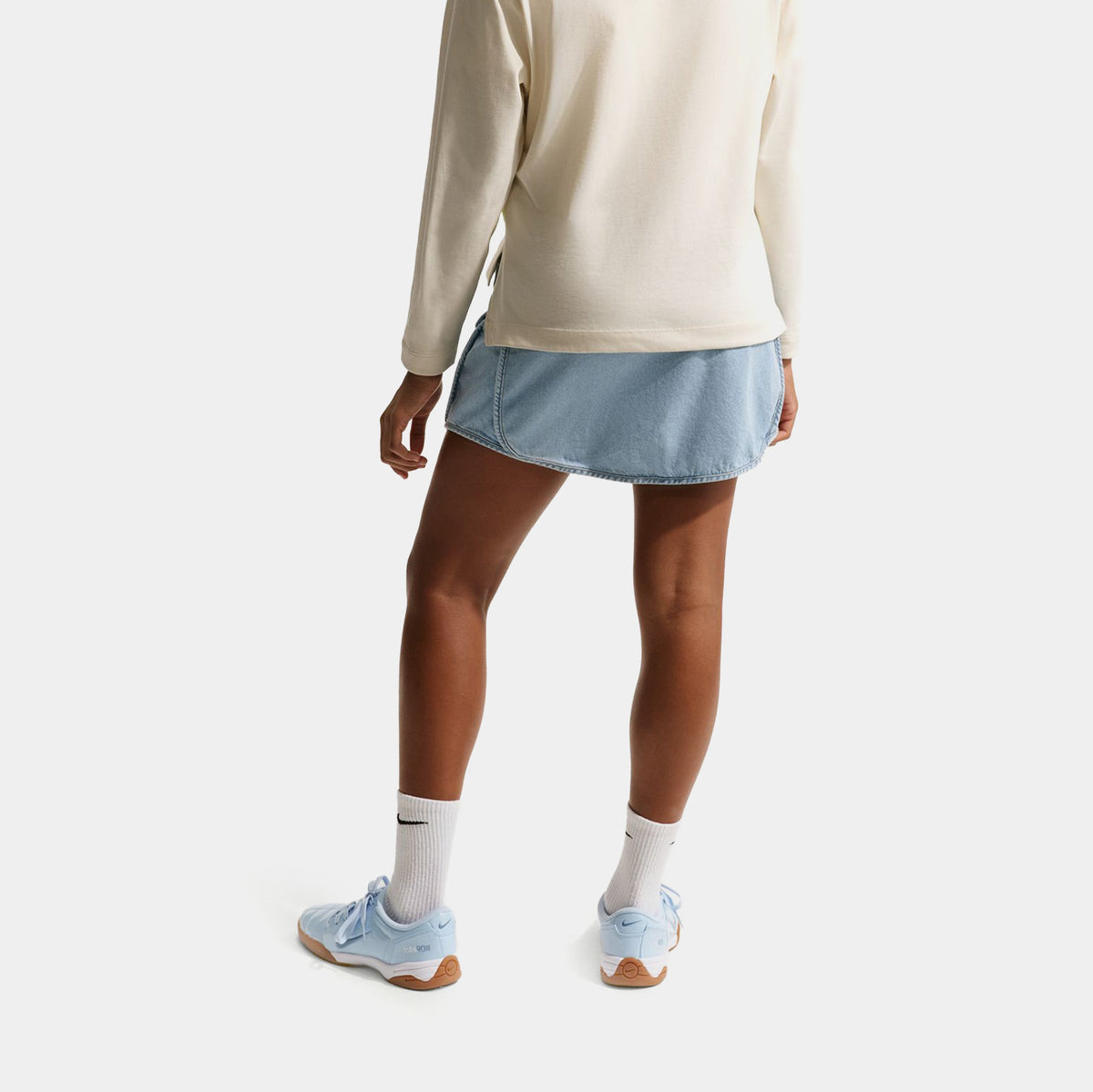 NSW Denim Grade School Skirt (Light Armory Blue/Light Amory Blue)