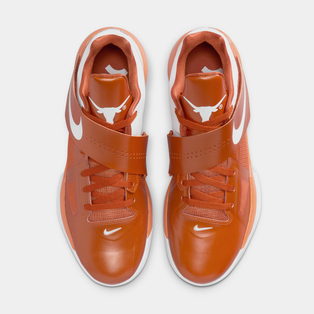 Zoom KD 4 Desert Orange Mens Basketball Shoes (Desert Orange/White)