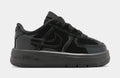 Air Force 1 Low Patent Leather Infant Toddler Lifestyle Shoes (Black)