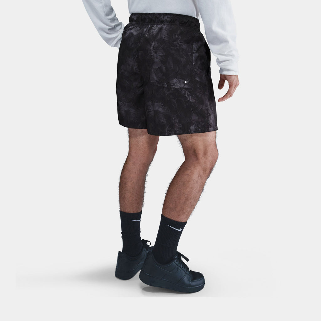 Club Flow TRBL Woven Mens Shorts (Black/White)