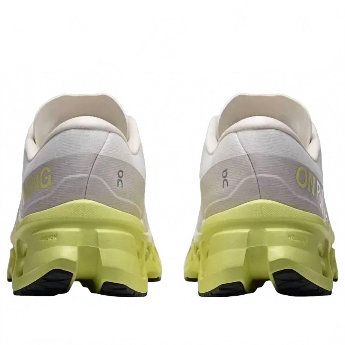 Men's Cloudmonster 3 Running Shoes In Ivory - Limelight