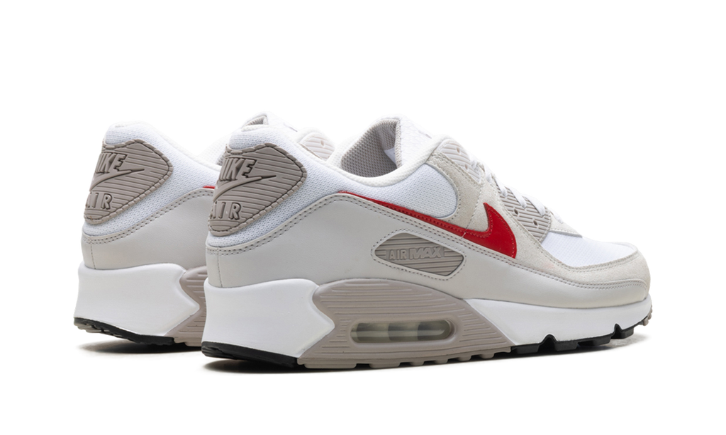 Air Max 90 "White College Grey Vast Grey University Red" DM0029 113