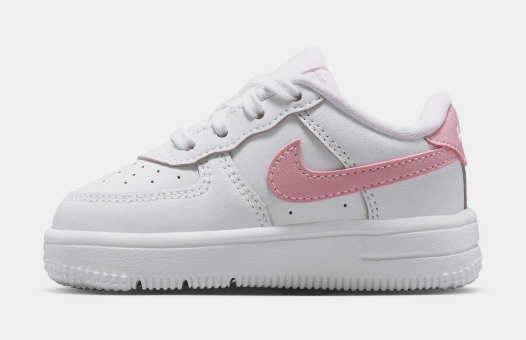 Air Force 1 Low Infant Toddler Lifestyle Shoes (White/Medium Soft Pink/White)