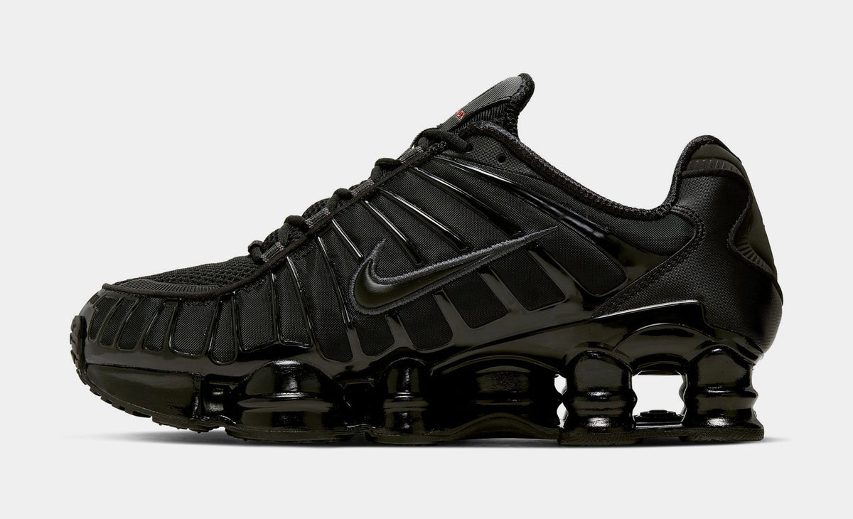 Shox TL Mens Running Shoes (Black/Metallic Hematite/Max Orange/Black)