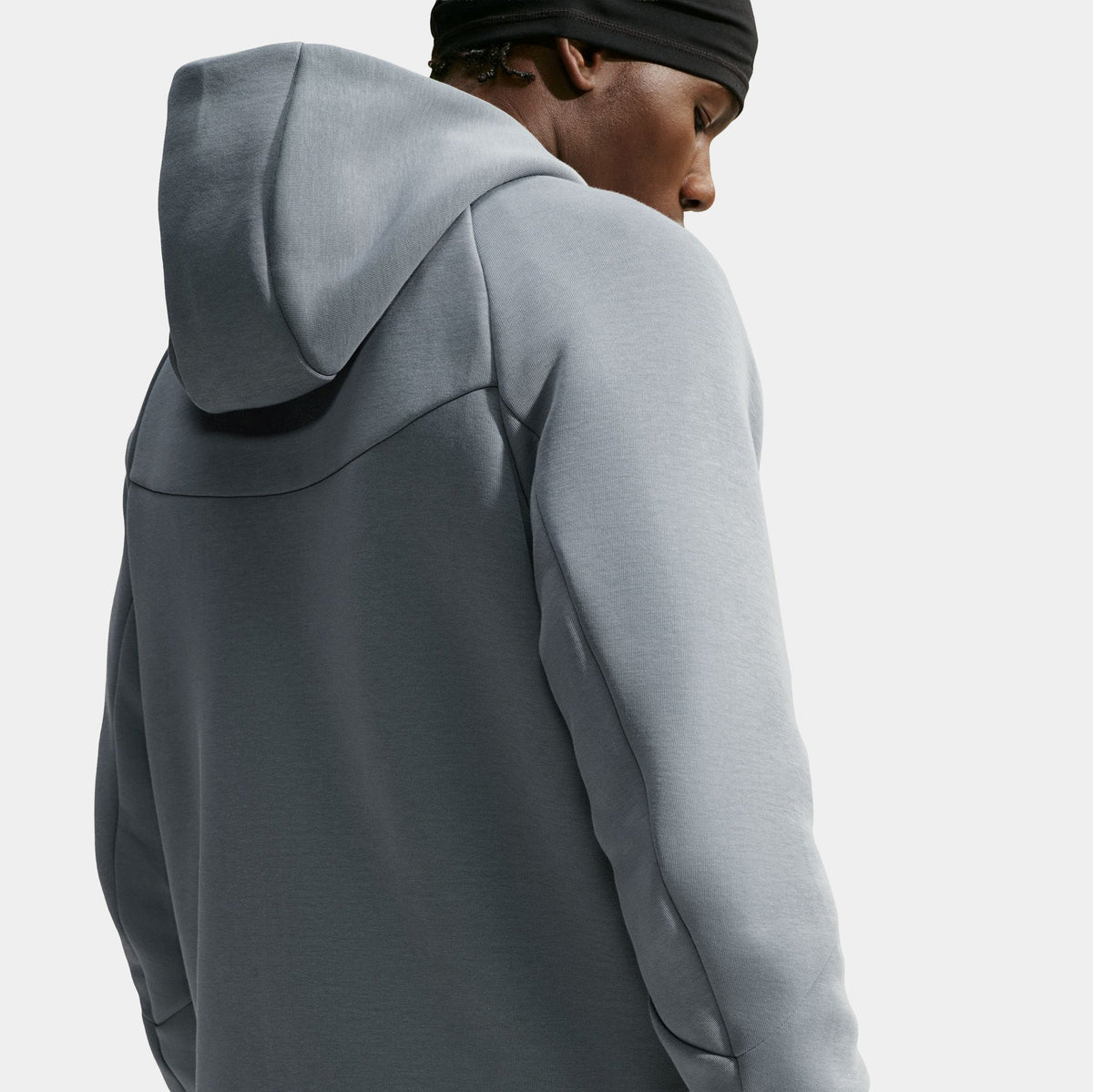 Tech Fleece Full Zip Windrunner Mens Jacket (Cool Grey/Iron Grey/Black)