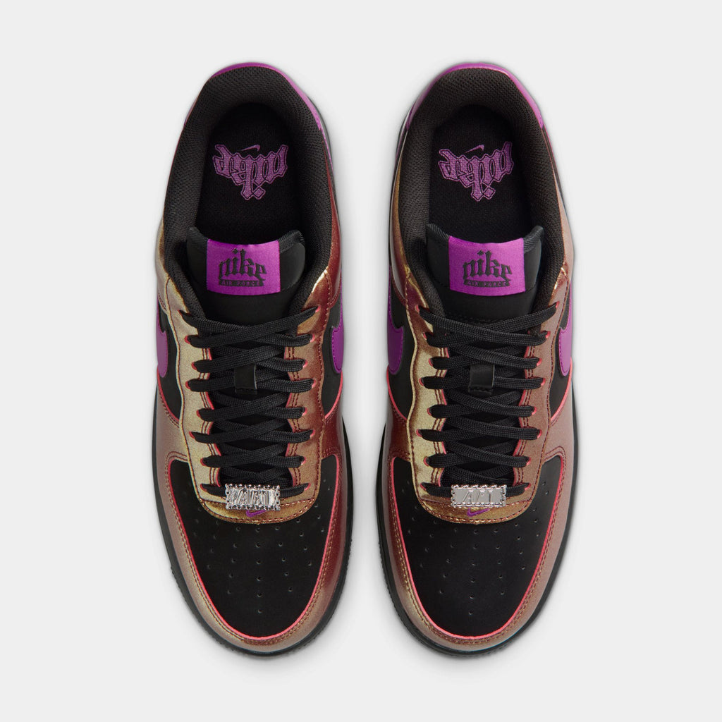 Air Force 1 '07 LV8 Mens Lifestyle Shoes (Black/Bold Berry)