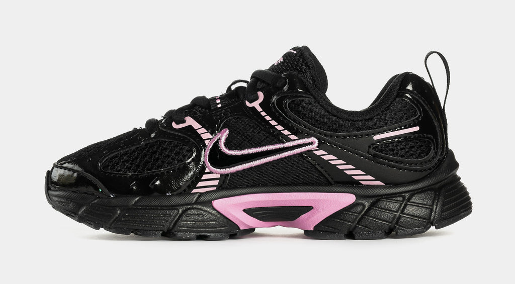 V5 RNR Preschool Running Shoes (Black/Pink Rise)
