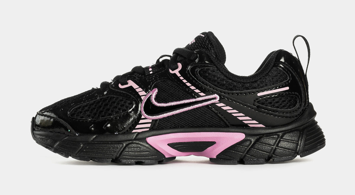 V5 RNR Preschool Running Shoes (Black/Pink Rise)