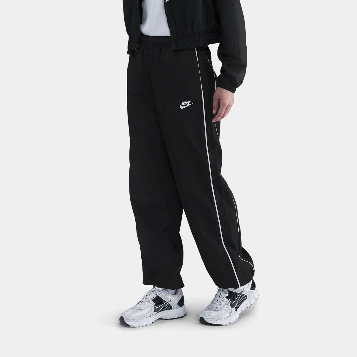 NSW Windrunner Woven Womens Pants (Black/Sail/Sail)