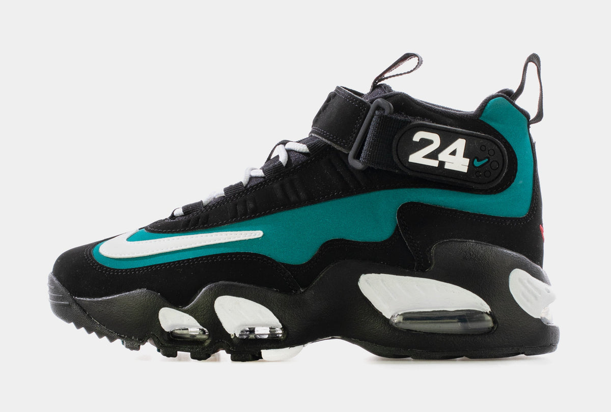 Air Griffey Max 1 Black And Freshwater Grade School Lifestyle Shoes (Black/Multi Color/Freshwater/White))