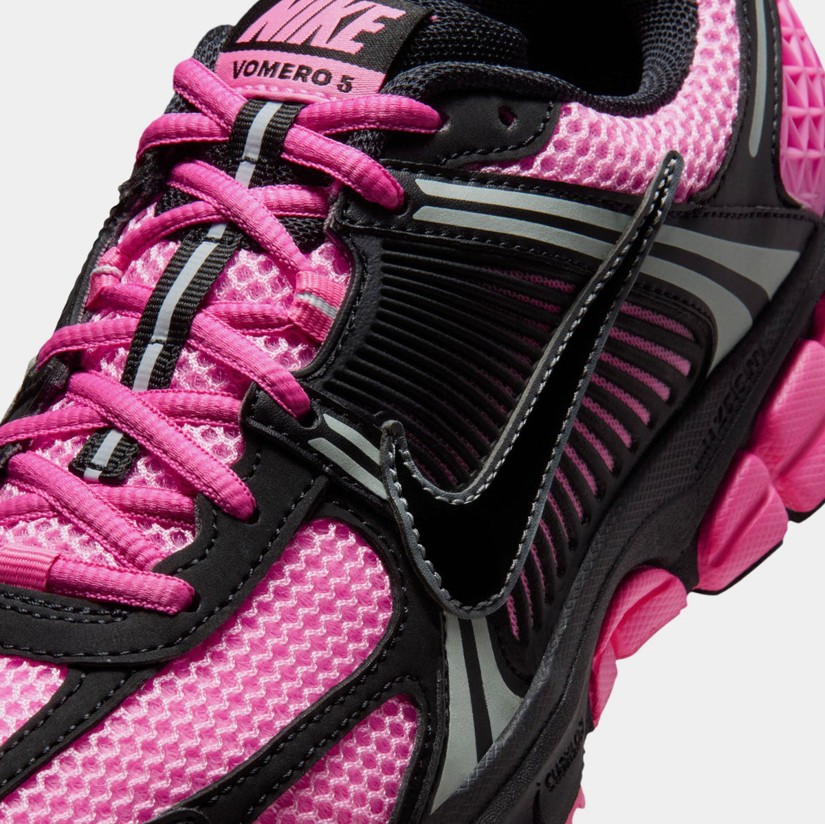 Zoom Vomero 5 Womens Running Shoes (Pink Spell/Metallic Platinum/Pink Foam/Black)