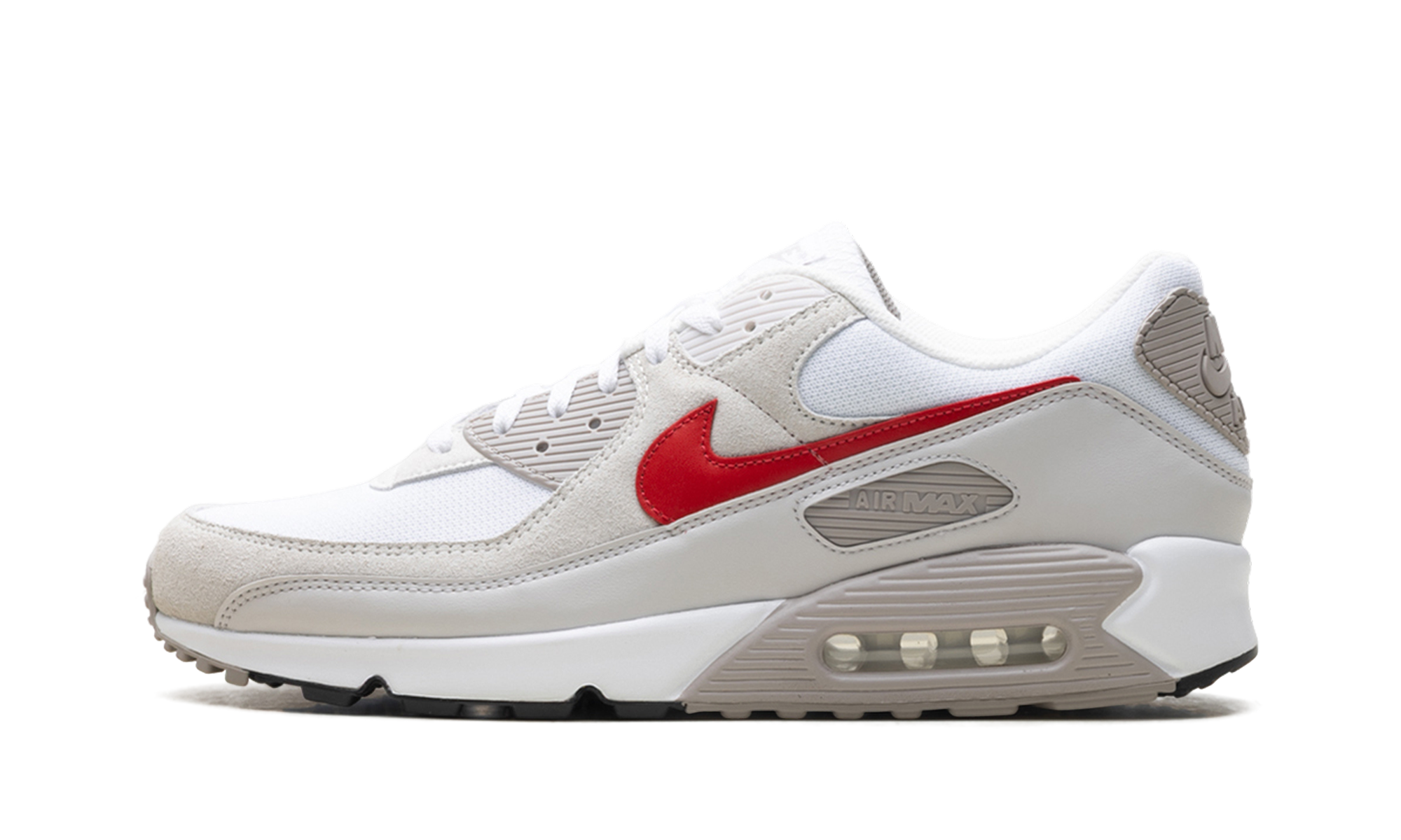 Air Max 90 "White College Grey Vast Grey University Red" DM0029 113