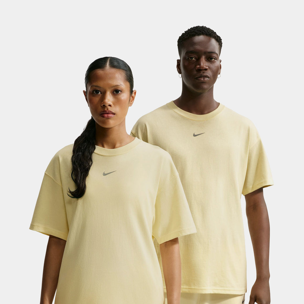 NOCTA Mens Short Sleeve Shirt (Alabaster/Stealth)