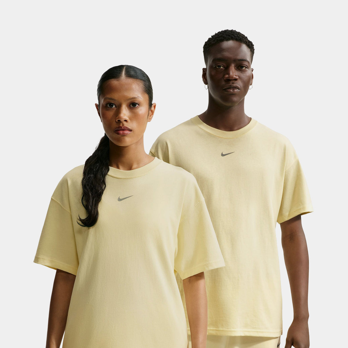 NOCTA Mens Short Sleeve Shirt (Alabaster/Stealth)