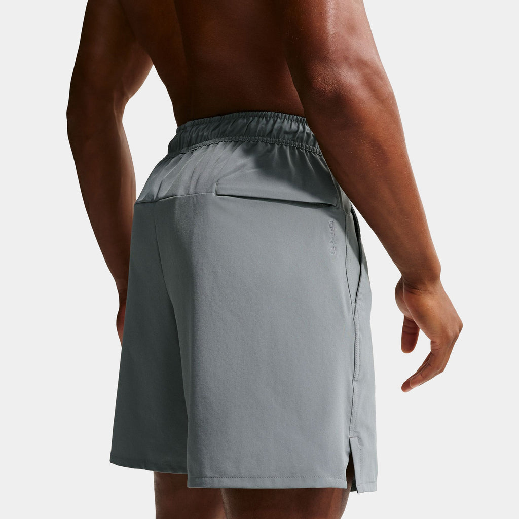 Unlimited Dri Fit 7" Unlined Versatile Mens Shorts (Smoke Grey/Black/Smoke Grey)