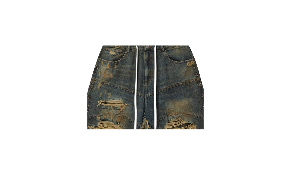 Sports DIV Black Pearl Denim Shorts "Desert Camo Combo" WTDK69KD