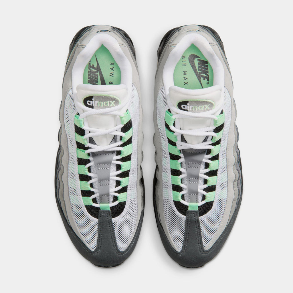 Air Max 95 Big Bubble Fresh Mint Womens Running Shoes (Black/Fresh Mint/White/Medium Grey)