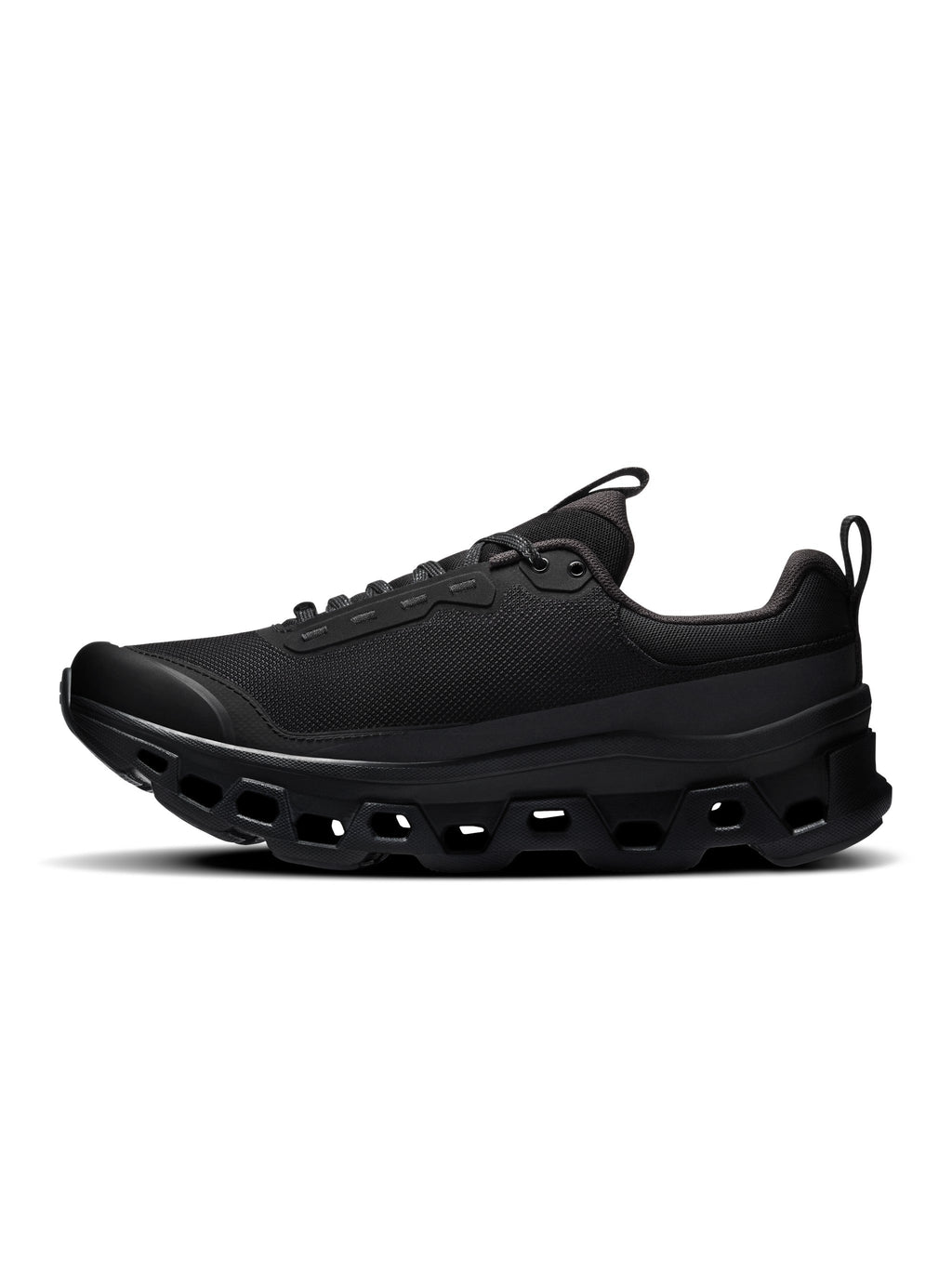 All-Black Waterproof CloudTec Cushioning Sneakers