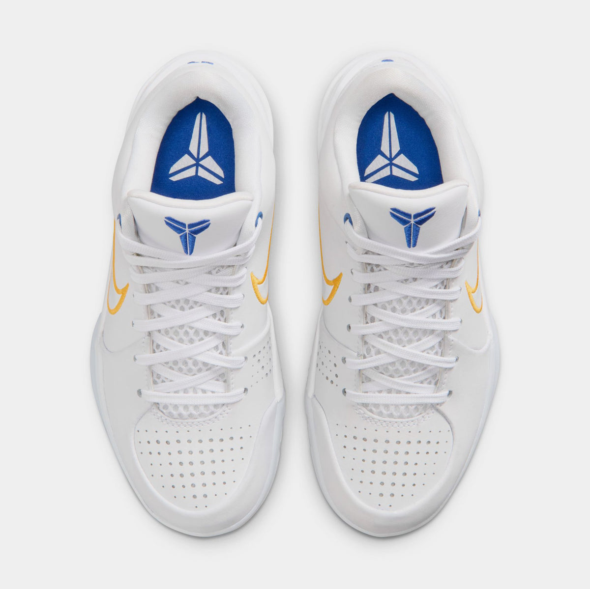 Kobe 4 Draft Pack Grade School Basketball Shoes (White/Glacier Blue/Fuchsia Glow) Free Shipping