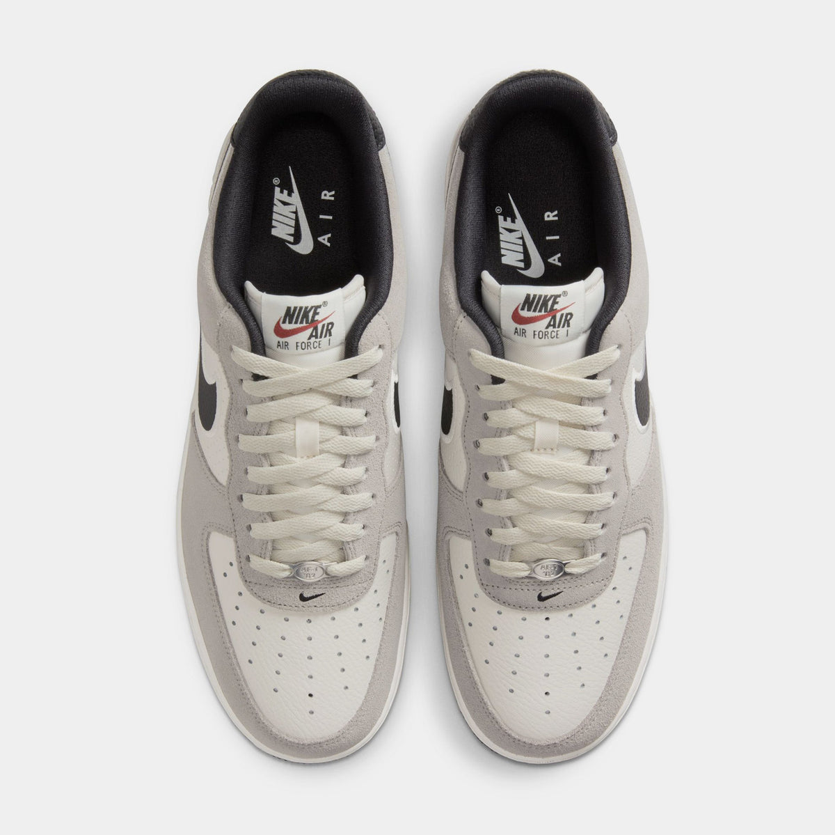 Air Force 1'07 Mens Lifestyle Shoes (Phantom/Black/College Grey/Team Red)