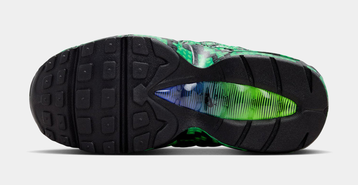 LEGO x Air Max 95 Lucky Green Preschool Lifestyle Shoes (Lucky Green/Metallic Silver/Black/Green Strike/Dark Concord) Free Shipping
