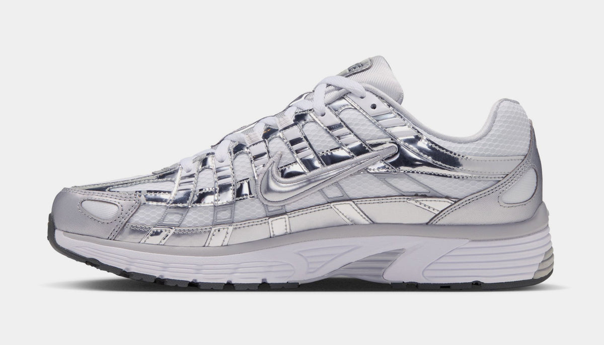P-6000 Mens Running Shoes (White/Grey Fog/Iron Grey/Metallic Silver)