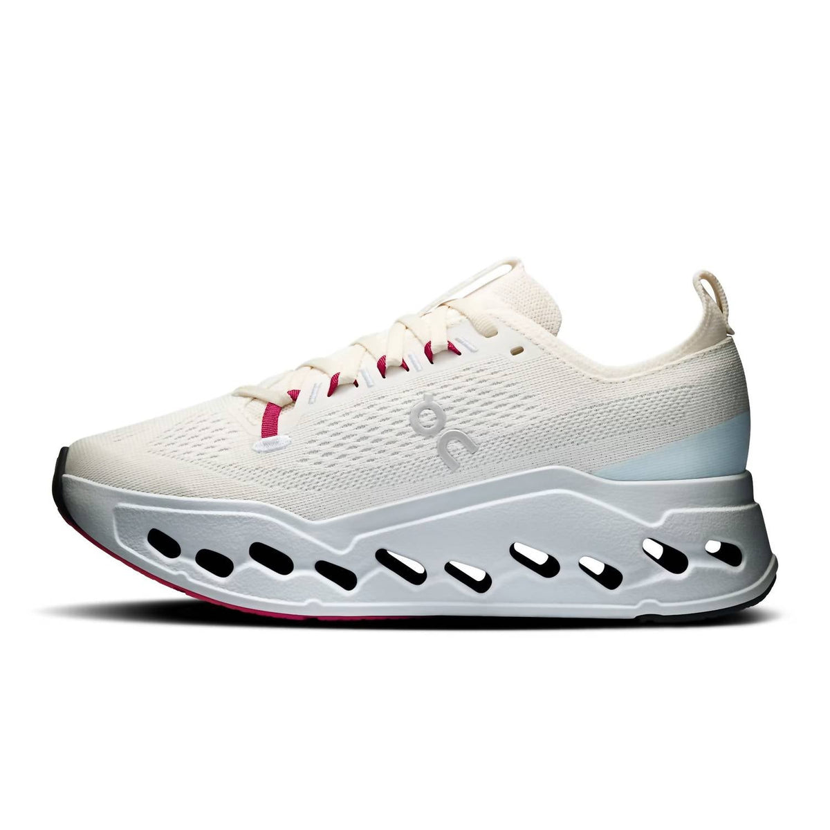 Women's Cloudsurfer Max Running Shoes In Ivory/artic