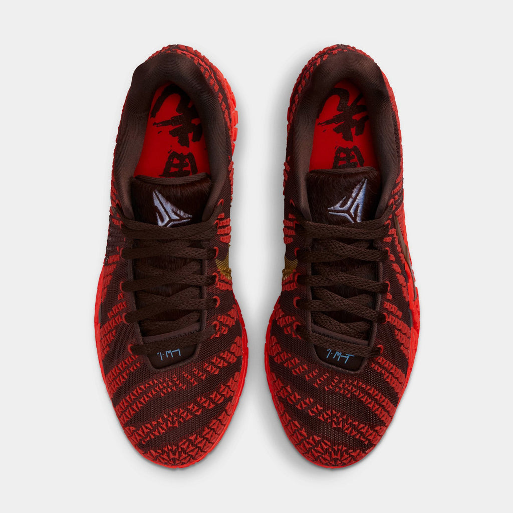 Ja 3 Lunar New Year Mens Basketball Shoes (Light Chocolate/Metallic Gold/Silt Red)