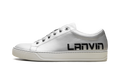 Logo Print Low-Top Sneakers "Metallic Grey" FM SKDBLO LASE A19 138