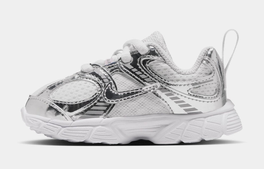 V5 RNR Infant Toddler Running Shoes (Off-White/Vast Grey/Silver Lilac/Metallic Silver)