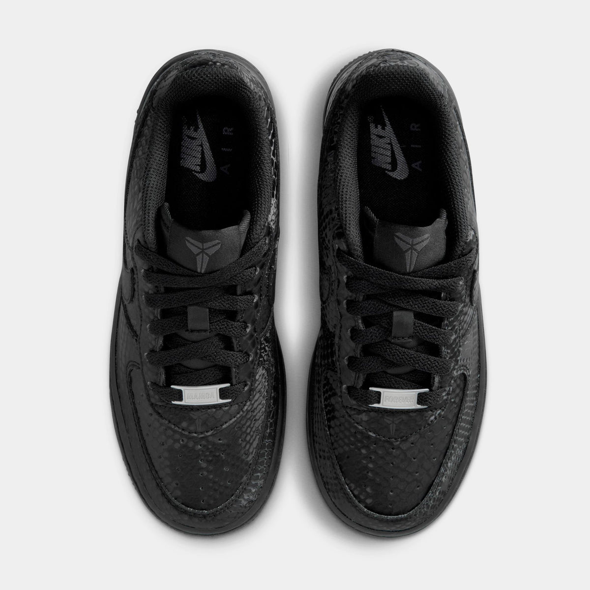 Kobe Air Force 1 Low Grade School Lifestyle Shoes (Black)