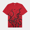 Stranger Things Max90 Mens Short Sleeve Shirt (University Red/Black)