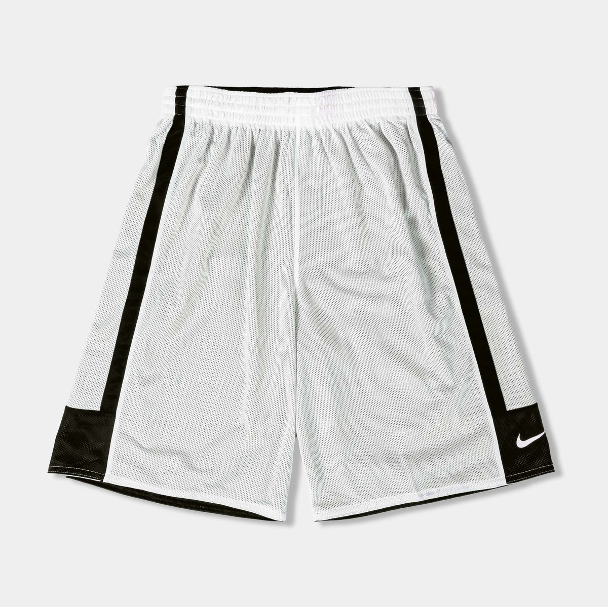 Reversible Dri Fit Basketball Mens Shorts (White/Black)