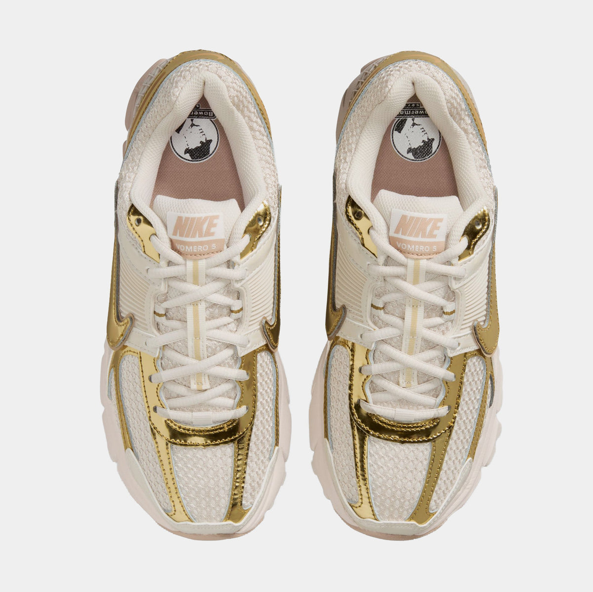 Zoom Vomero 5 Womens Running Shoes (Light Orewood Brown/Metallic Gold/Hemp)