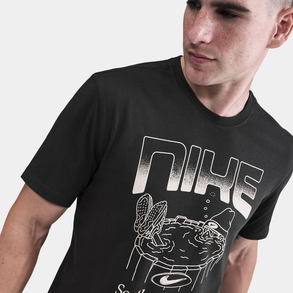 NSW Soothe Your Sole Graphic Mens Short Sleeve Shirt (Off Noir)