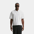 24.7 PerfectStretch Dri Fit UV Button Up Mens Short Sleeve Shirt (White/Sail/Photon Dust)