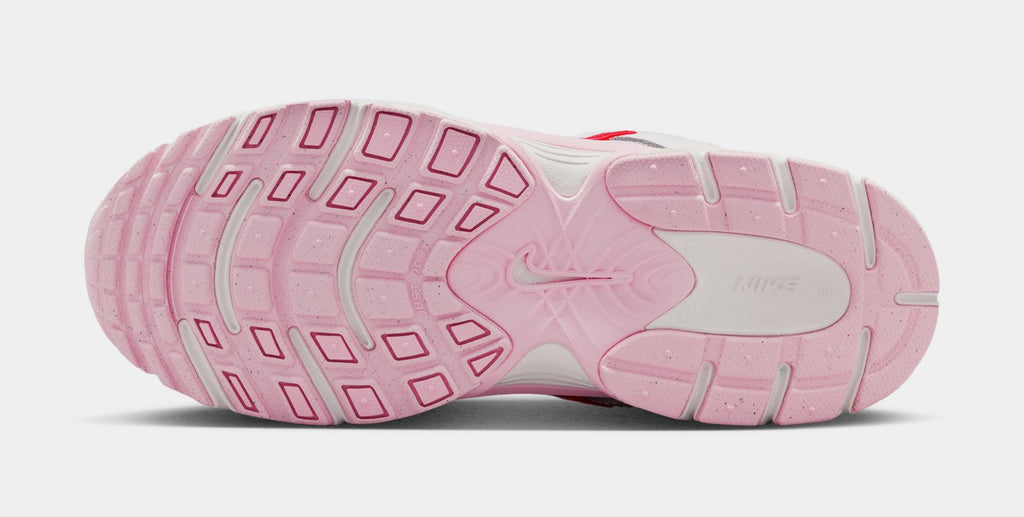 V5 RNR Grade School Running Shoes (Summit White/Light Crimson/Pink Foam)