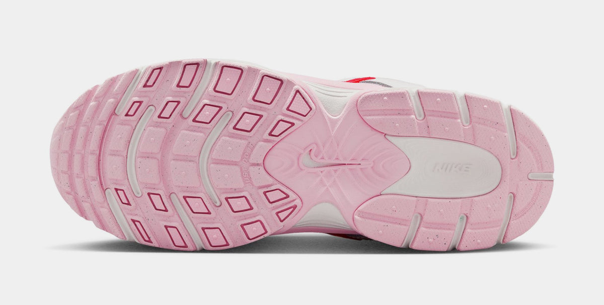 V5 RNR Grade School Running Shoes (Summit White/Light Crimson/Pink Foam)