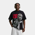 Chuck I Am Not A Role Model Graphic Mens Short Sleeve Shirt (Black/Red)