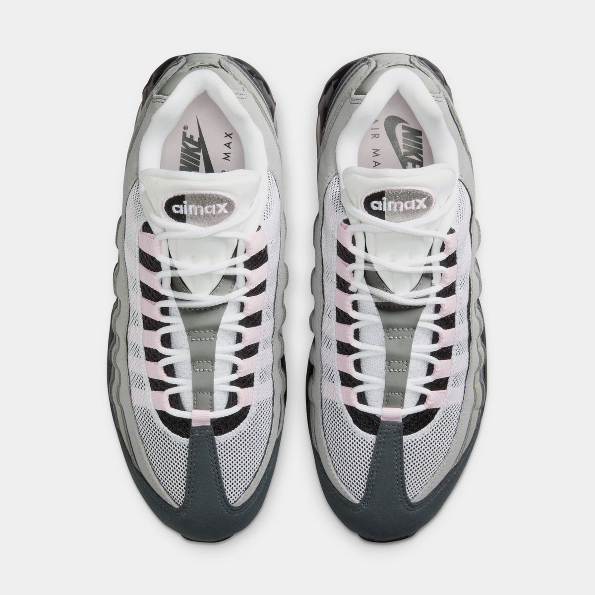 Air Max 95 Big Bubble Pink Foam Womens Running Shoes (Black/Pink Foam/Reflect Silver)