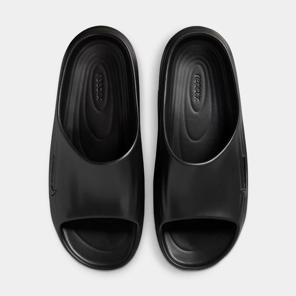 ReactX Rejuven8 Slide Mens Sandal (Black/Black/Black)