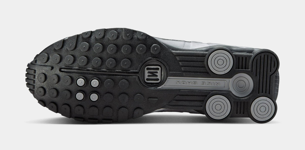 Shox R4 Mens Running Shoes (Metallic Silver/Black/Metallic Silver/Metallic Silver)