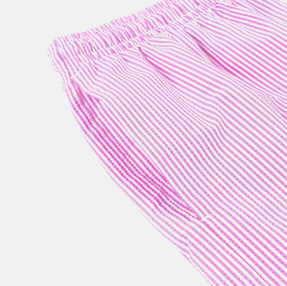 Breaker 7" Volley Trunk Mens Shorts (Pink/White)