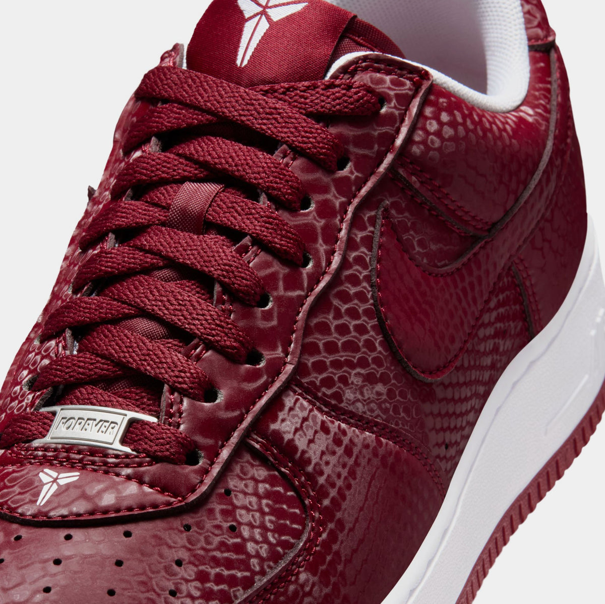 Kobe Air Force 1 Lower Merion Mens Lifestyle Shoes (Team Red/White)