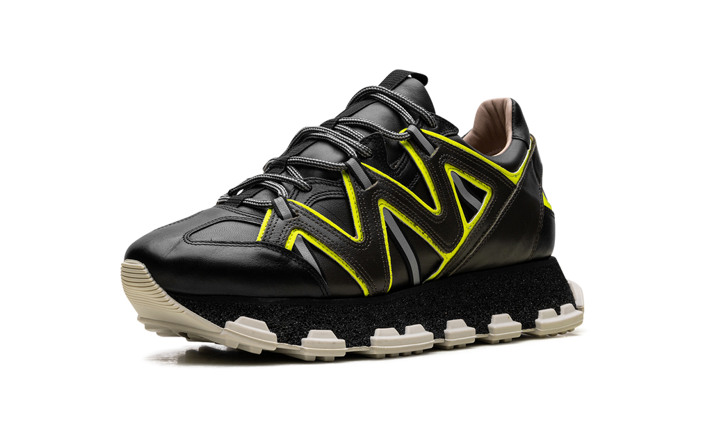 Lightning Leather Sneakers "Black" FM SKDECL MASP E19